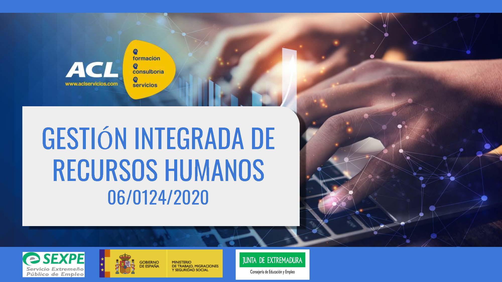 06/0124/2020 Gestión integrada de Recursos Humanos