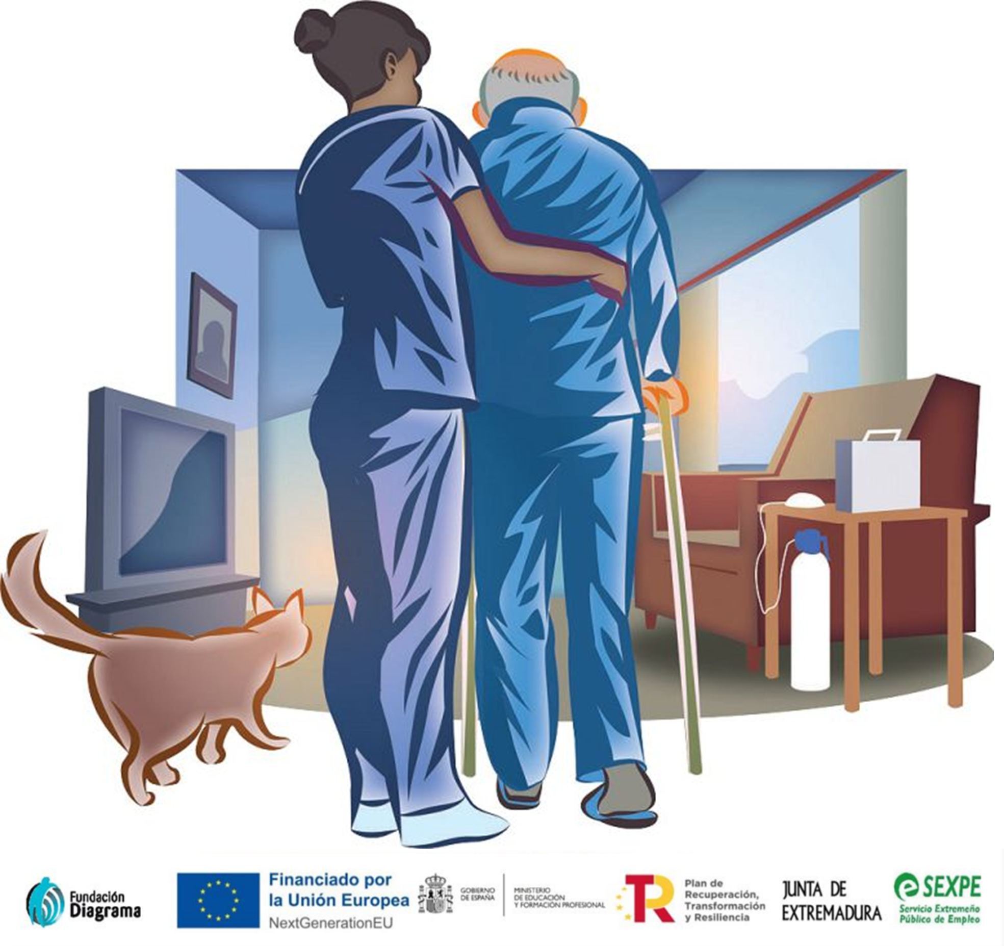 PR17-2024 MF1018_2: INTERVENCIÓN EN LA ATENCIÓN SOCIOSANITARIA  EN INSTITUCIONES. DIAGRAMA. OCT 2024